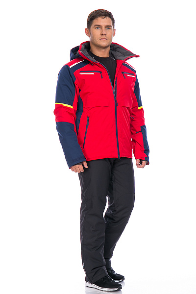 Мужская горнолыжная Куртка Running River Красный, 827879