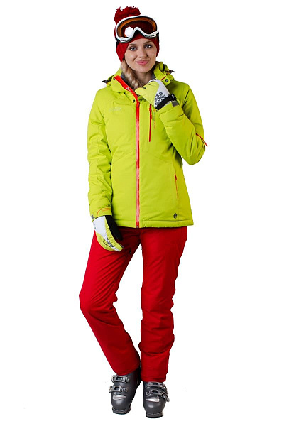 Женский горнолыжный Костюм High Experience Салатовый, 6980155K1
