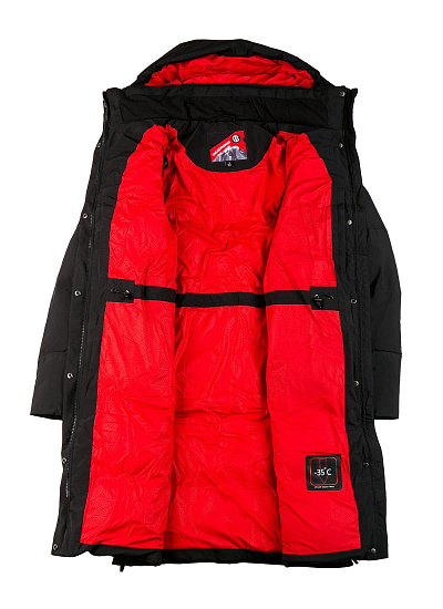 Женский зимний Пуховик WHS Черный, 8783155