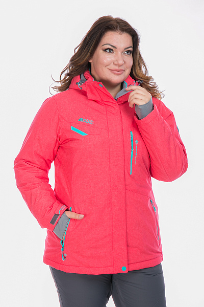 Женская горнолыжная Куртка High Experience Коралловый, 6980374