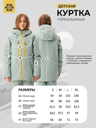 Куртка Lafor Пыльно-зеленый, 7670177