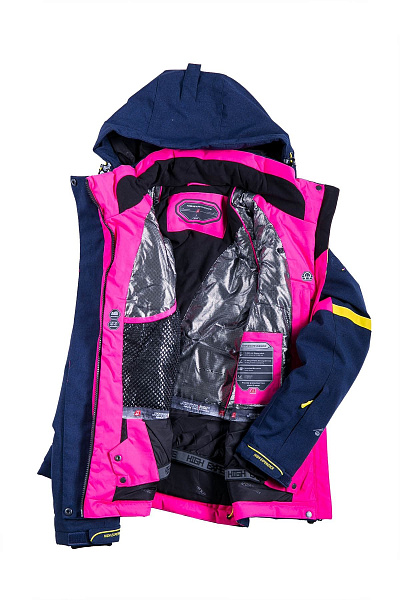 Женский горнолыжный Костюм High Experience Малиновый, 6980282K2