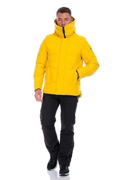 Мужской зимний Пуховик WHS Желтый, 8783200
