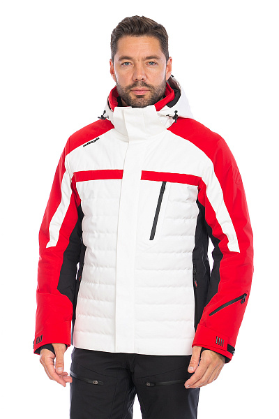 Мужская горнолыжная Куртка WHS Белый, 8783363