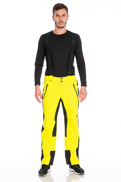 Мужские горнолыжные Штаны WHS Желтый, 8783295