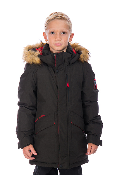 Детская зимняя Парка WHS Хаки, 8783193