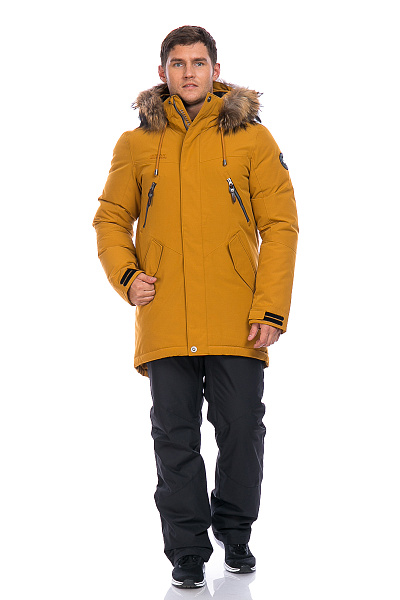 Мужская зимняя Парка High Experience Коричневый, 6980334