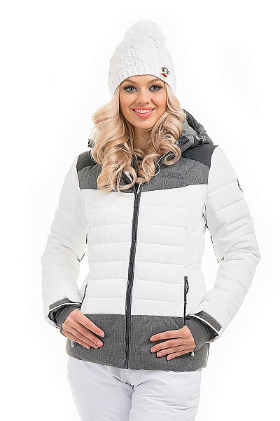 Женский горнолыжный Пуховик High Experience Белый, 6980209