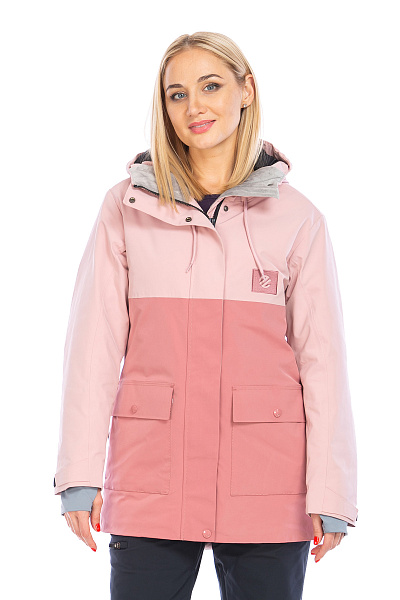 Женская горнолыжная Куртка WHS Розовый, 8783334