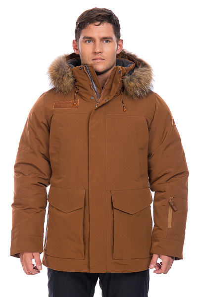 Мужская зимняя Парка Running River Коричневый, 827887