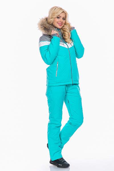 Женский горнолыжный Костюм High Experience Бирюзовый, 6980309K2