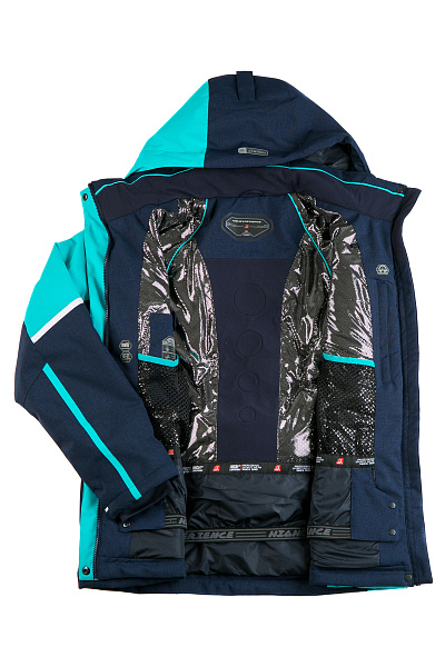 Женский горнолыжный Костюм High Experience Бирюзовый, 6980327K1