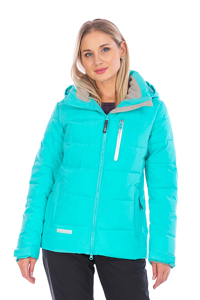 Женский зимний Пуховик Lafor Бирюзовый, 76701