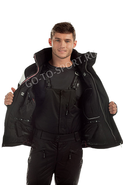 Мужская горнолыжная Куртка WHS Черный, 878314