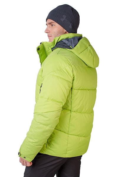 Мужской горнолыжный Пуховик WHS Зеленый, 878367
