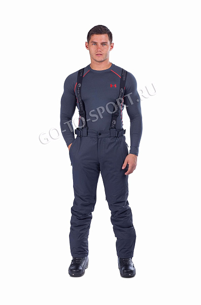 Мужские горнолыжные Штаны WHS Серый, 878349