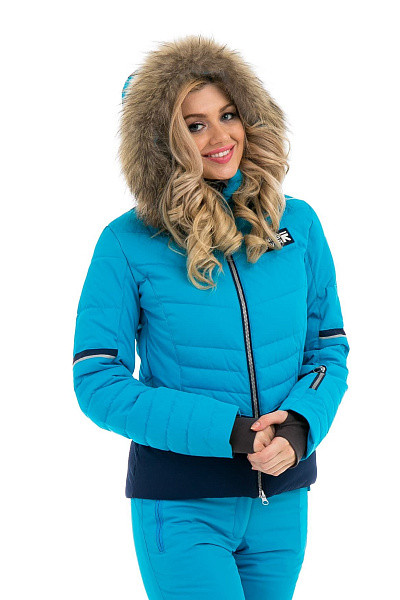 Женская горнолыжная Куртка Running River Голубой, 827815