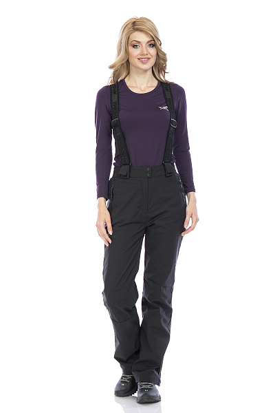 Женские зимние Штаны WHS Черный, 8783317