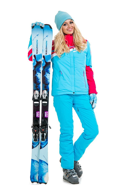 Женский горнолыжный Костюм High Experience Голубой, 6980174K1