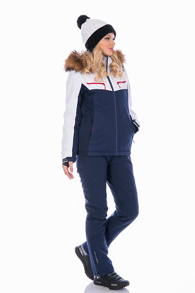 Женский горнолыжный Костюм High Experience Белый, 6980289K1