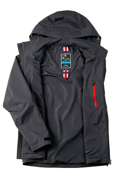 Ветровка WHS Темно-серый, 8783429