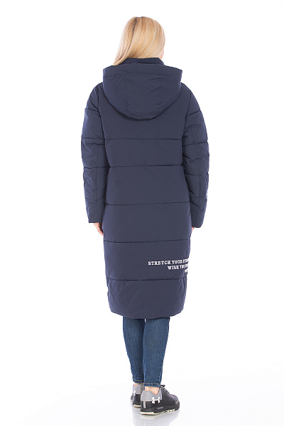Пуховик WHS Темно-синий, 8783396
