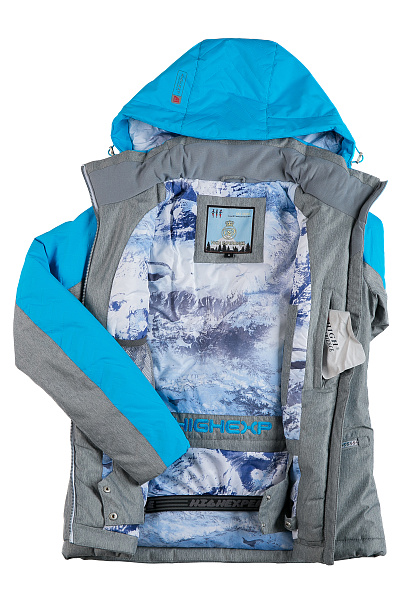 Женский горнолыжный Костюм High Experience Голубой, 6980383K1