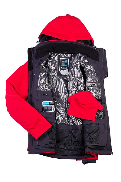 Мужская горнолыжная Куртка High Experience Красный, 6980191