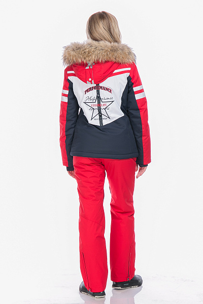 Женский горнолыжный Костюм High Experience Красный, 6980314K1
