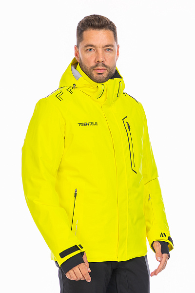 Мужская горнолыжная Куртка WHS Желтый, 8783335