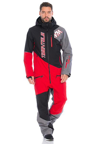 Мужской горнолыжный Комбинезон WHS Красный, 8783367