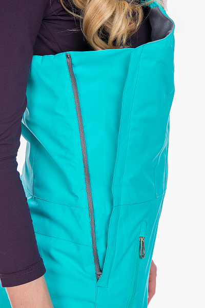 Женские горнолыжные Штаны High Experience Бирюзовый, 6980379