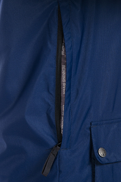 Мужская горнолыжная Куртка Running River Темно-синий, 827878