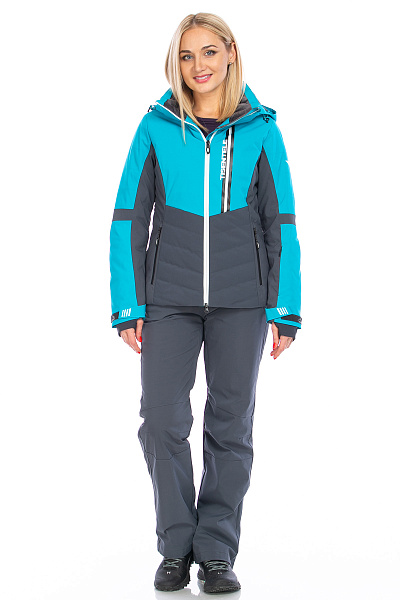 Женская горнолыжная Куртка WHS Бирюзовый, 8783362