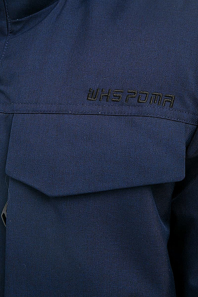 Мужская зимняя Парка WHS Синий, 878379