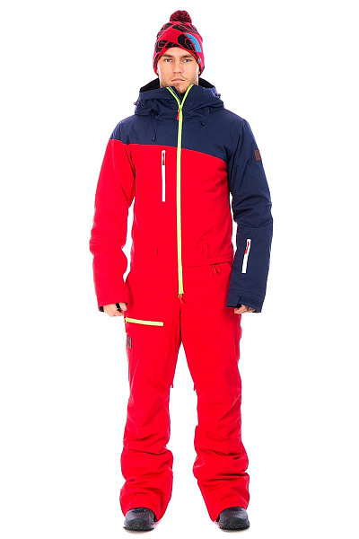 Мужской горнолыжный Комбинезон Running River Красный, 827837