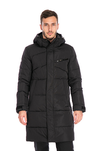 Мужской зимний Пуховик Lafor Черный, 767060