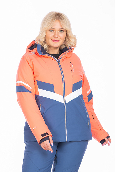 Женский горнолыжный Костюм High Experience Коралловый, 6980406K1