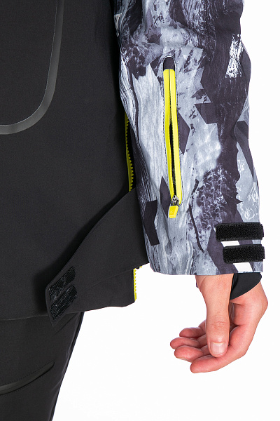 Мужской горнолыжный Анорак WHS Черный, 8783327