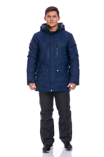 Мужская горнолыжная Куртка Running River Темно-синий, 827878