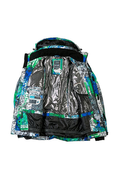 Мужская горнолыжная Куртка High Experience Зеленый, 6980140