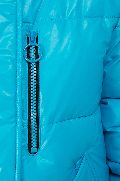 Детский зимний Пуховик WHS Голубой, 8783210