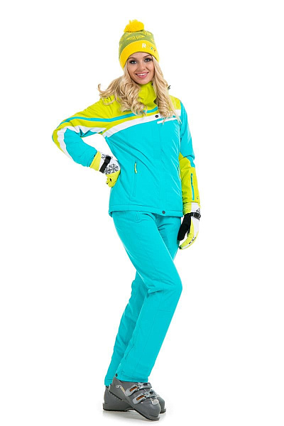 Женский горнолыжный Костюм High Experience Салатовый, 6980174K2