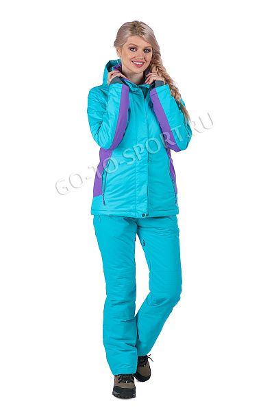 Женский горнолыжный Костюм High Experience Голубой, 6980119K1