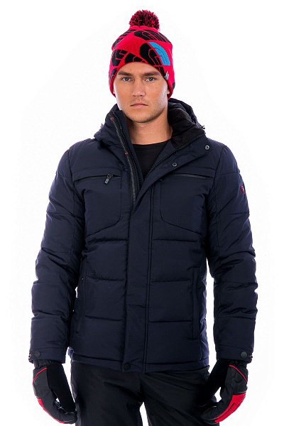 Мужской зимний Пуховик WHS Синий, 8783131