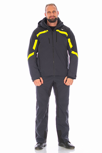 Мужская горнолыжная Куртка WHS Темно-серый, 8783307