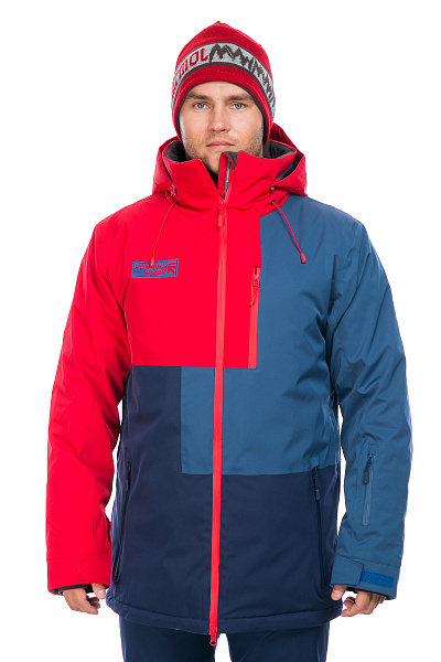 Мужская горнолыжная Куртка Running River Красный, 827890