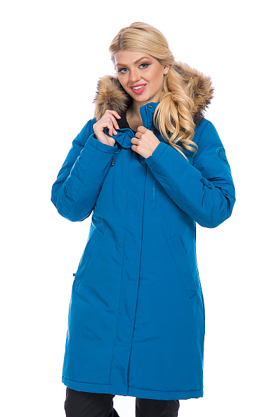 Женская зимняя Парка High Experience Голубой, 6980333