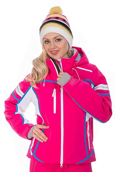 Женская горнолыжная Куртка Running River Малиновый, 827829