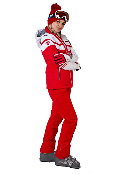 Женский горнолыжный Костюм High Experience Красный, 6980157K2